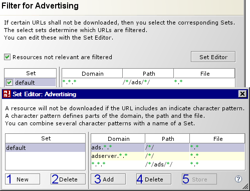 Surf Set / Filter / Advertising